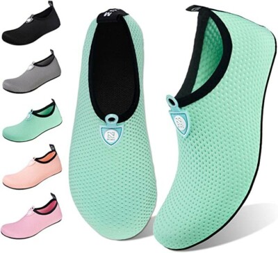 Water Shoes Womens Mens Barefoot Quick-Dry Aqua Socks Beach