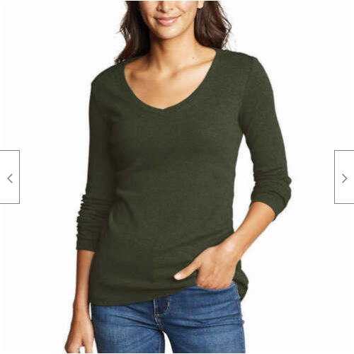 V-Neck Comfort Tee 1 OR 2 PACK 
