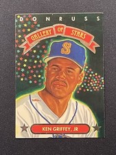 1992 LEAF GALLERY OF STARS Ken Griffey Jr Seattle Mariners Insert The Kid GS8
