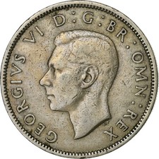 #1164827 Great Britain, George VI, Florin, Two Shillings, 1949, Copper-nickel,
