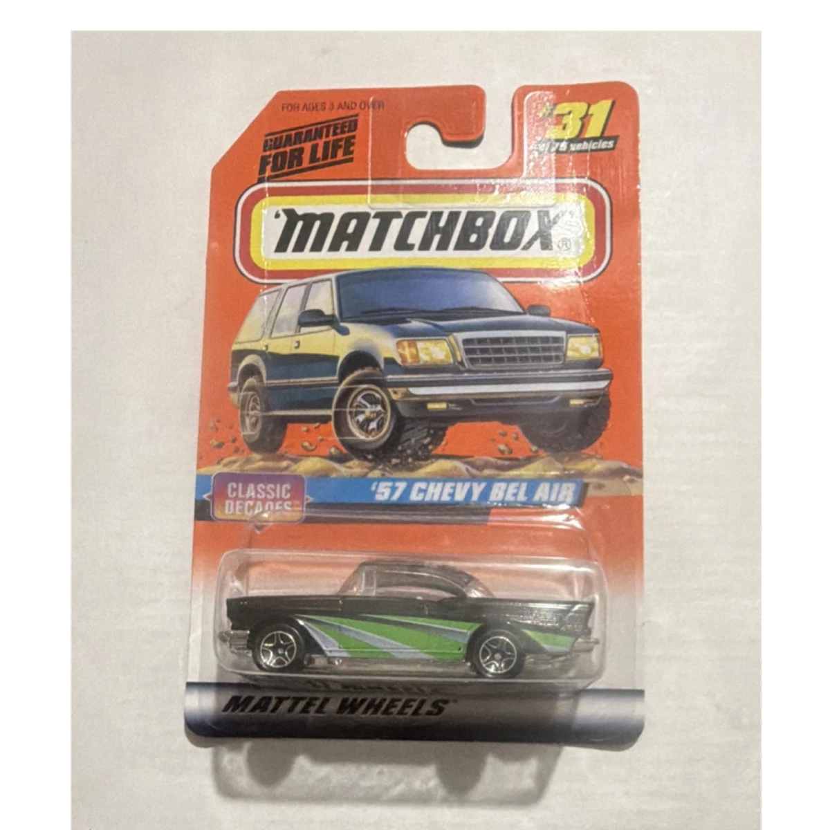 Matchbox Chevrolet 1957 Vehicle Year Contemporary Manufacture