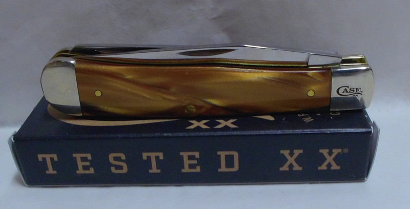 2024 Case XX Knives Trapper 35300 Copper Kirinite Stainless Knife New in Box