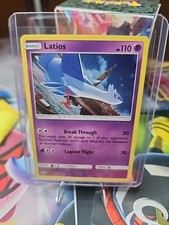 Latios - Sun Moon SM88 Cosmos Holo Black Star Promo HD Pokemon Card 2017