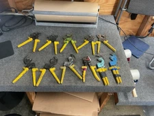 Lot of 11 Klein Tools Ratcheting Cable Cutters 63607 Moving Blade Klein