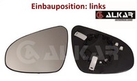 Alkar 6431279 Spiegelglas FüR AußEnspiegel Links FüR Toyota