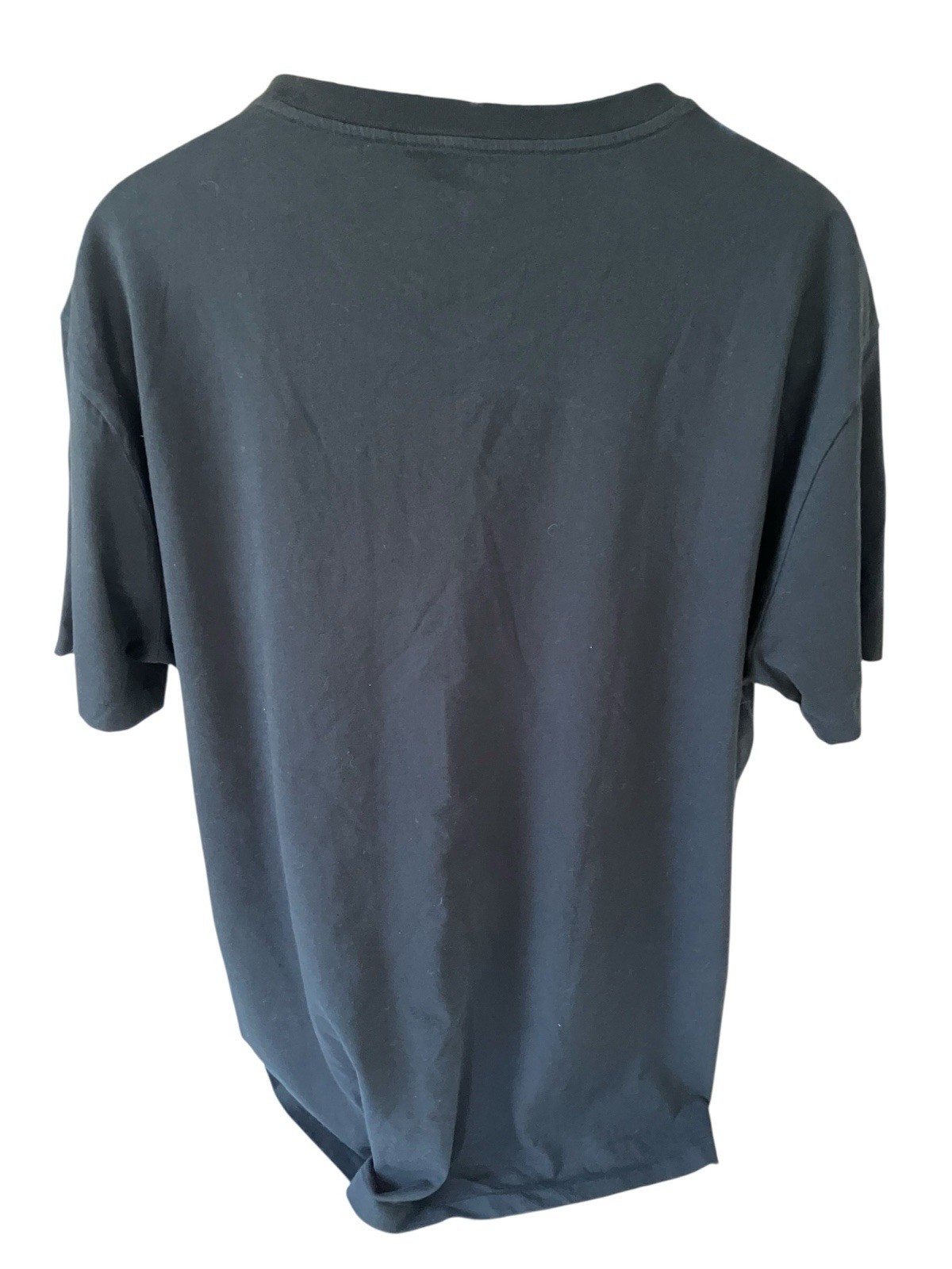 Polo Ralph Lauren T Shirt 2XB Nero Rosso Pony Logo Scollo a V Manica Corta