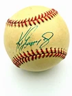 Ken Griffey Jr Signed Autographed Baseball Beckett Mariners HOF