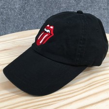 The Rolling Stones Continental Headwear Baseball Cap Unisex Embroidered Black