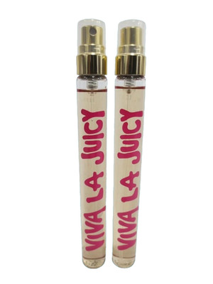 JUICY COUTURE VIVA LA JUICY EAU DE PARFUM SPRAY 0.33 OZ NWOB LOT OF 2 PIECES
