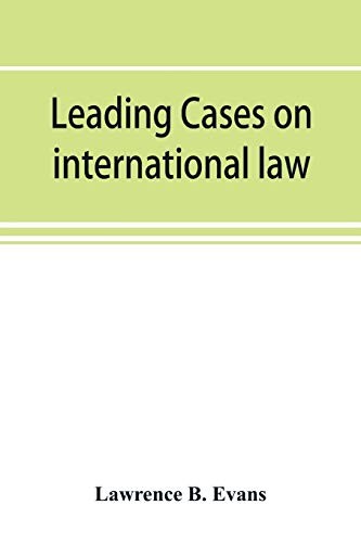 Leading cases on international law, Evans, Lawrence 9789353893750 New<- - Image 2