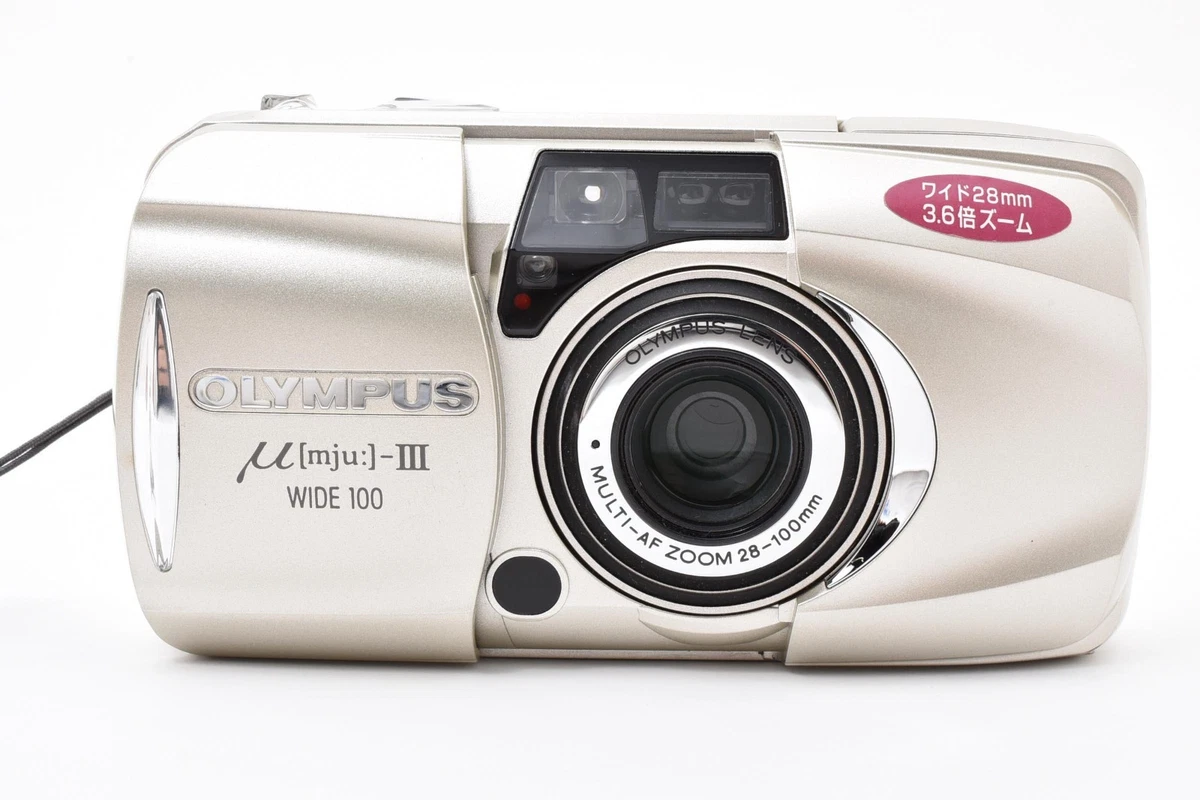 Olympus µ[mju:]-III WIDE 100 Film Cameras for sale | eBay