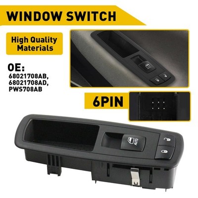Master Power Window Door Switch Control for DODGE RAM 09-10 Right Side PWS708AB