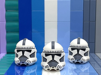 1x  lego star wars GCC Kamino Guard Helmet NEU GrandpaCloneCustoms