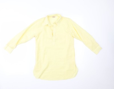 Basic-Bluse Damen UK-Größe 8 Rambha gelb