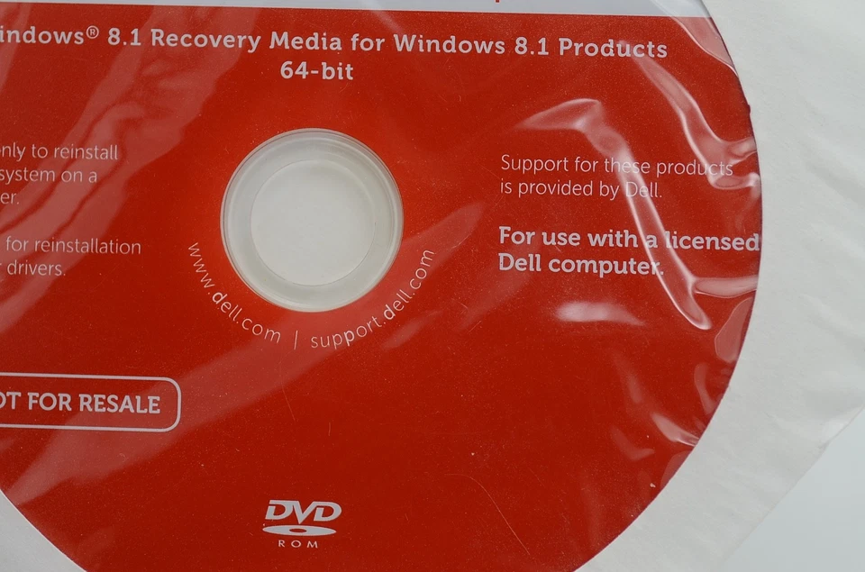 Dell Operating System Windows 8.1 Recovery Media 64 Bit DVD Sealed Genuine RGH4G - Image 4 of 4