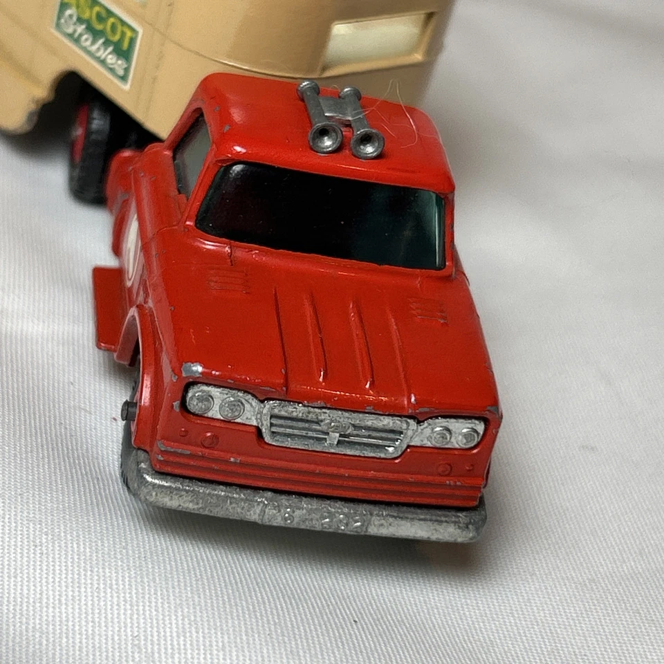 MATCHBOX KINGSIZE K-18 ARTICULATED HORSE VAN LESNEY ENGLAND IN Good  ORIG COND - Image 4 of 4
