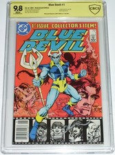 Blue Devil 1 Cbcs 9.8 June 1984 Newsstand Edition Ss Signature Series Gary Cohn Blue Devil 1 Cbcs 9.8 June 1984 Newsstand Edition Ss Signature Series Gary Cohn