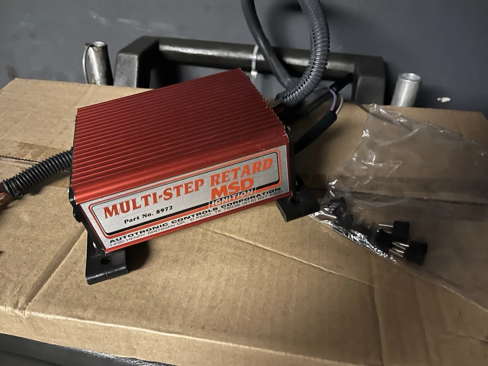 MSD 8970 3) Stage Multi-retard Control, Analog, Programmable Chip Style, Red - Image 3 of 3