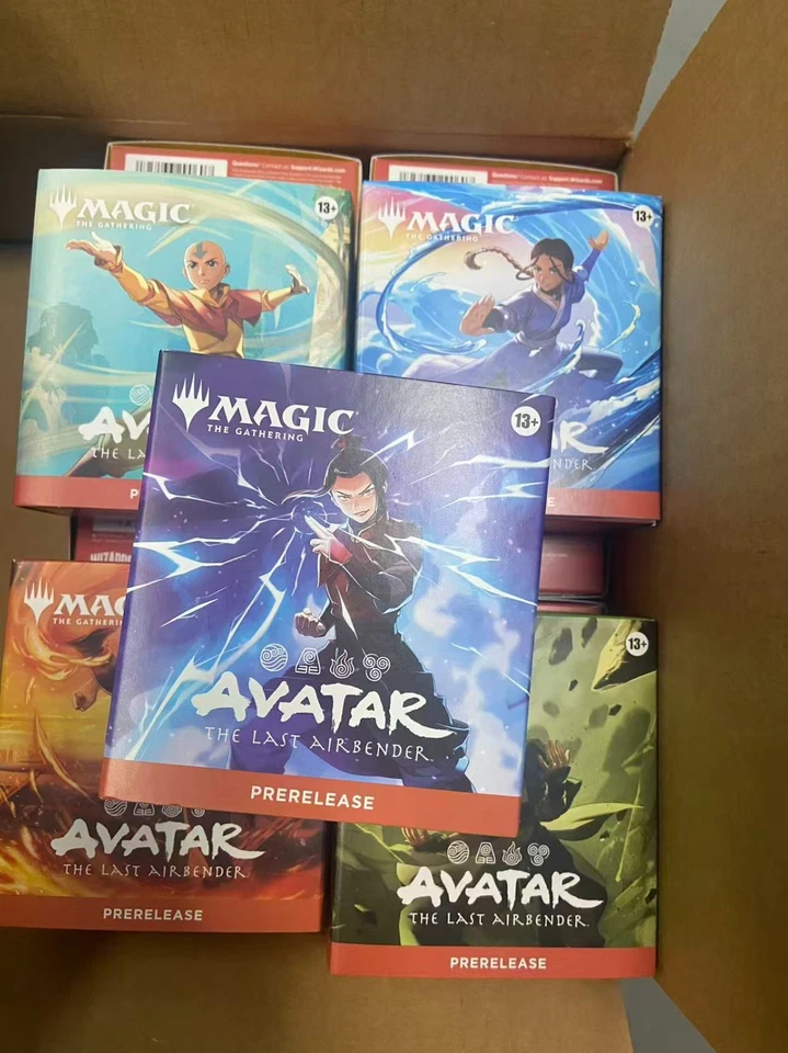 MTG Magic Avatar The Last Airbender Set of 5 In stock Packs FACTORY SEALED! - Image 2 of 3