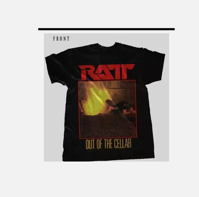 RATT   Out of the Cellar   American Heavy Metal Band T-Shirt S-5XL