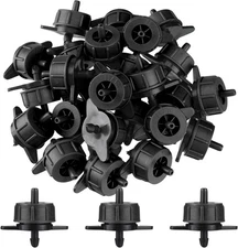 50 Pcs Drip Irrigation Emitters Water Tubing Pressure... 