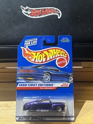 Hot Wheels 1941 Ford Tail Dragger. Rare,VHTF! '98 First Editions Srs #24 of 40.