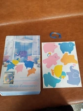 VTG 1985 Hallmark Baby Animals Mobile Center Piece Unpunched Never Used