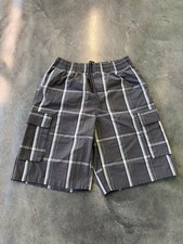 Shaka Wear Surfer Plaid Cargo Shorts Men  s Medium Surfwear
