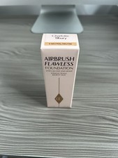 Image of Charlotte Tilbury AIRBRUSH FLAWLESS FOUNDATION 6 NEUTRAL FULL SIZE NEW