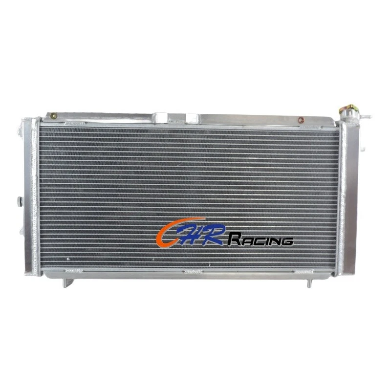 Radiador de aluminio para Subaru Leone Loyale EA81 EA82 1,8 L + manual ventilador 1985-1994 Foto 4 de 4