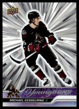 2023-24 Outburst Silver Michael Kesselring RC Arizona Coyotes #481