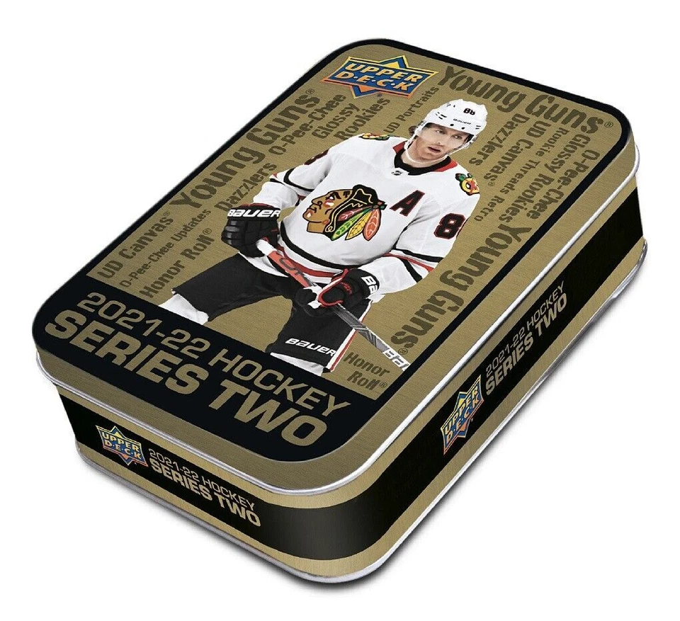 Upper Deck 2021-22 NHL Series Two Hockey Tin Dose
