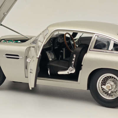 1/18 Aston Martin DB5 Silver Diecast Car Model Collection | eBay