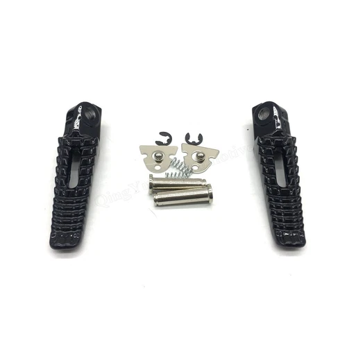 For Suzuki GSXR1000 2017-2022 Motorcycle Rear Passenger Foot Pegs Bracket Black - Imagen 7 de 7