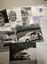 1990 Pressemappe Ford Informiert Motorsport DTM Cossie Fiesta XR2i 6x orig Foto