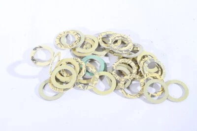 SIEHE BESCHREIBUNG BILDER Flanschdichtung 38 x 27 x 2mm Flachdichtung Dichtung Dichtring Fiberdichtung