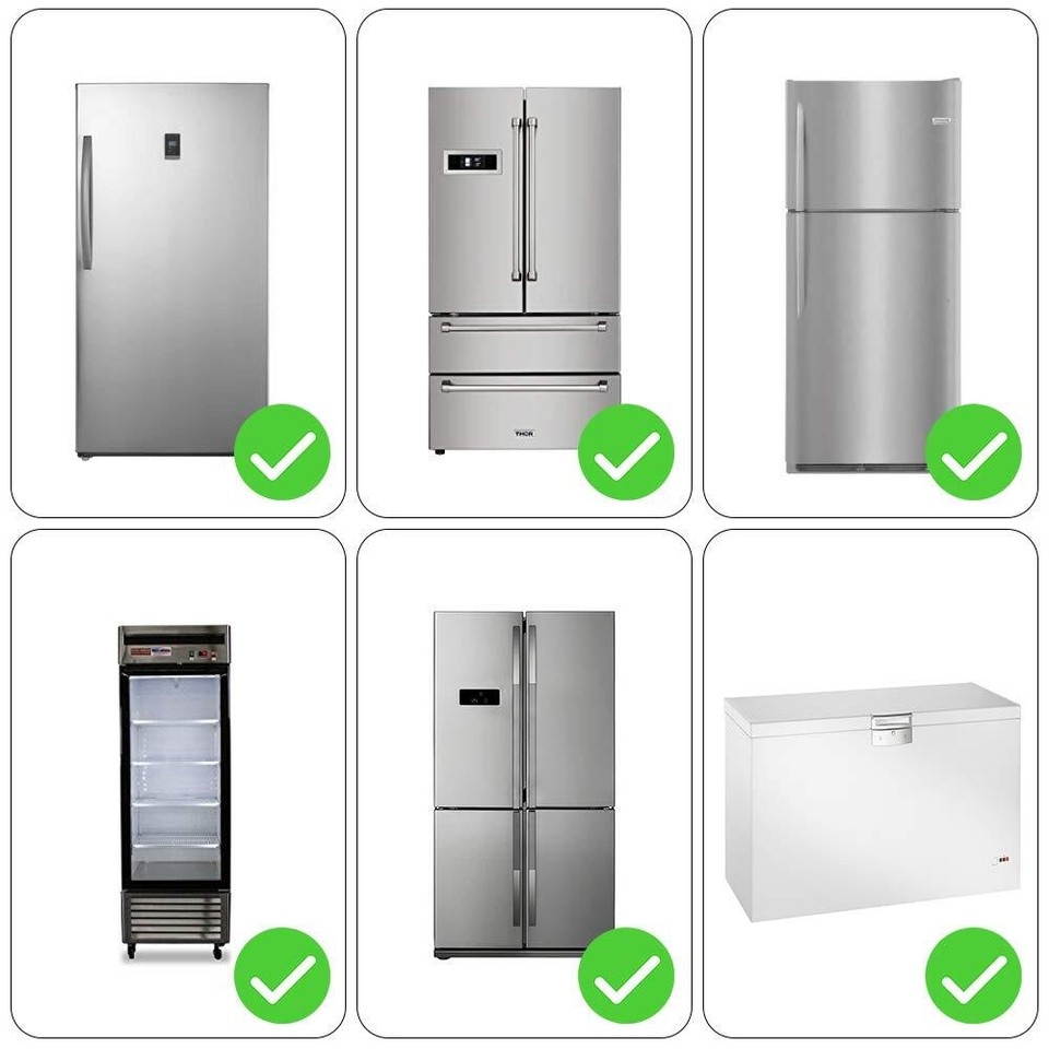 Freezer Door Alarm with Delay When Left Open, 3/15/30/60 Seconds