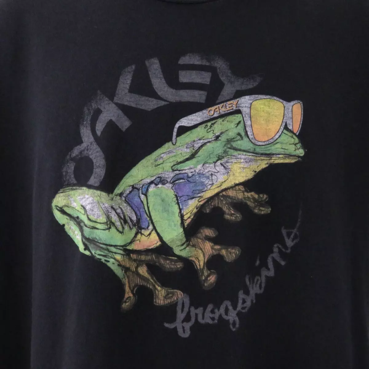 Camiseta Oakley Frog Big Graphic Grey os melhores preços