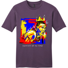 NEW Art Society x SWOD MJ RETRO GOAT Tee Shirt EGGPLANT SM-4XLARGE MADE IN USA