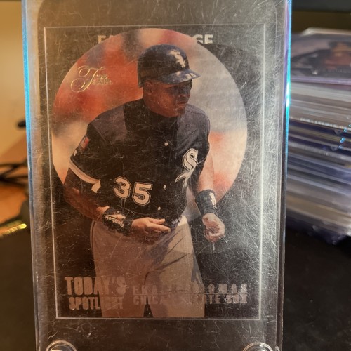 1995 Fleer Flair Baseball Today's Spotlight FRANK THOMAS, White Sox #12 of 12 - Picture 1 of 4