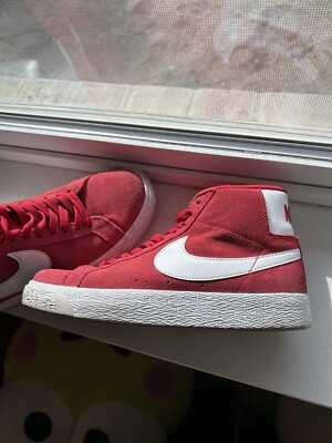 Red Nike SB Blazers 
