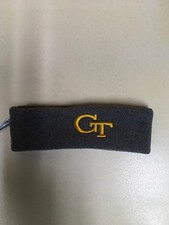 Officially Licensed Georgia Tech Yellow Jackets Grey Fleece Headband NWT