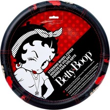 Betty Boop Skyliner Car Truck Suv Steering Wheel Cover Accessory Betty Boop Skyliner Car Truck Suv Steering Wheel Cover Accessory