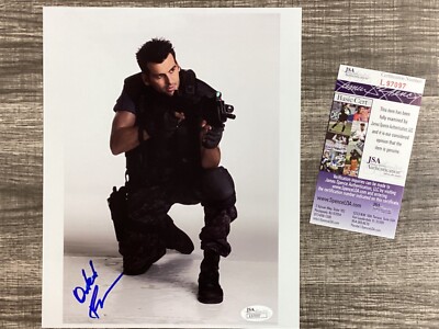 (SSG) ODED FEHR Signed 8X10 Color ''Resident Evil'' Photo ''The Mummy'' - JSA COA