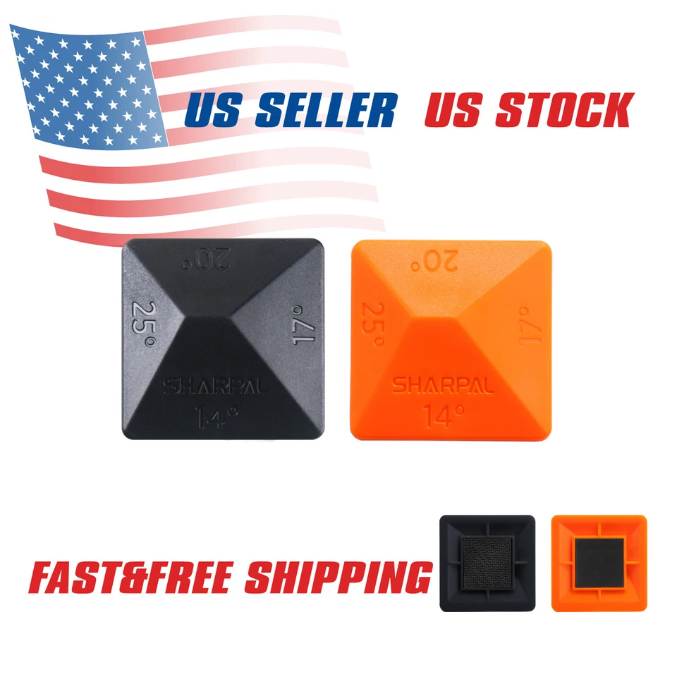 2X Knife Honing Angle Guide for Whetstone Sharpening Stone Guide(4 Fixed Angles) - Image 3 of 4