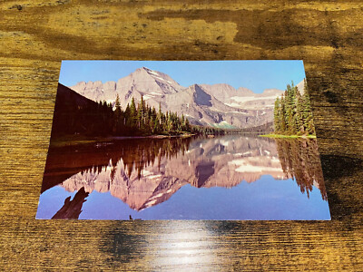 Vintage Swiftcurrent Lake Glacier National Park Montana Postcard | eBay