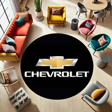 Chevrolet Car Accessories Rug, Car Decor Rug, Garage Mat, Car Garage Rug, My Car