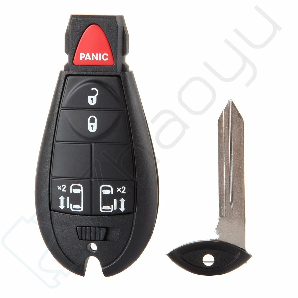 2 para Dodge Grand Caravan 2008 2009 2010 2011-2020 sistema de entrada remota sin llave Foto 2 de 4