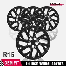 16" 4-pack Wheel Cover Full Rim Snap On Hubcaps for 2009-2013 Toyota Corolla