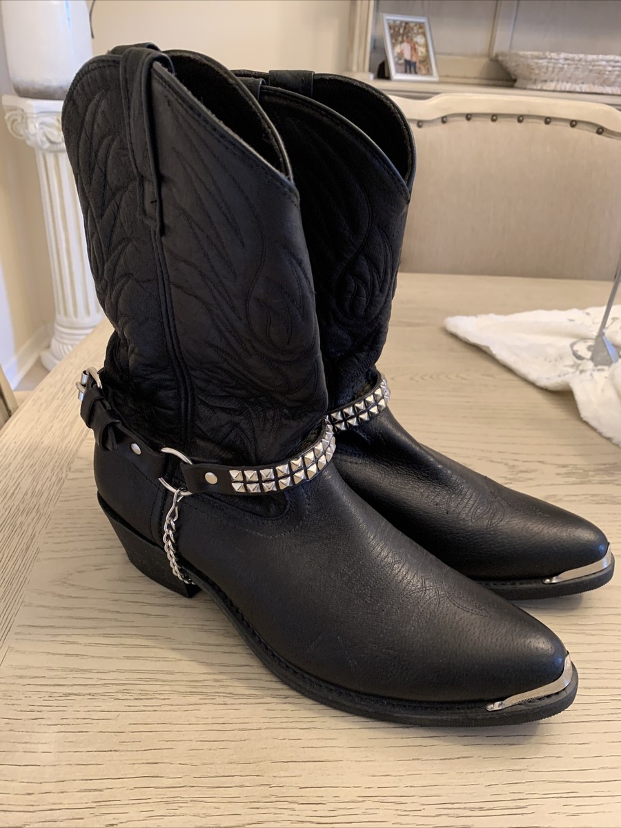 Black Laredo 68610 Mens Cowboy Boots Laredo Western Boots Mens East Bound 12 main image 2